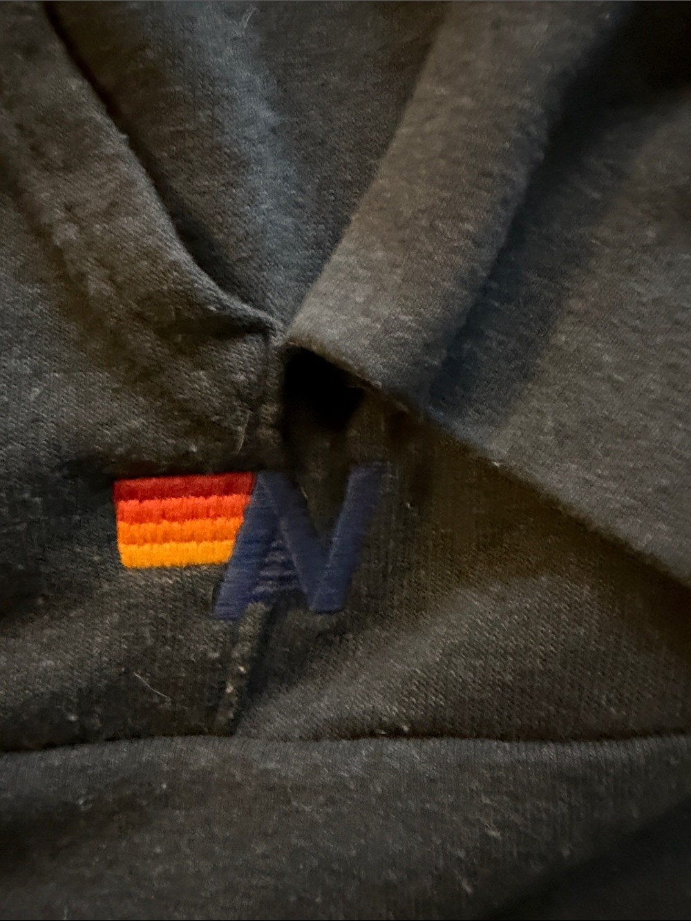 ๐ AVIATOR NATION VENICE HOODIE - CHARCOAL Large - Picture 4 of 14